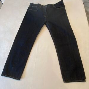 The Row Ashland Jean, Size 14, Dark Blue